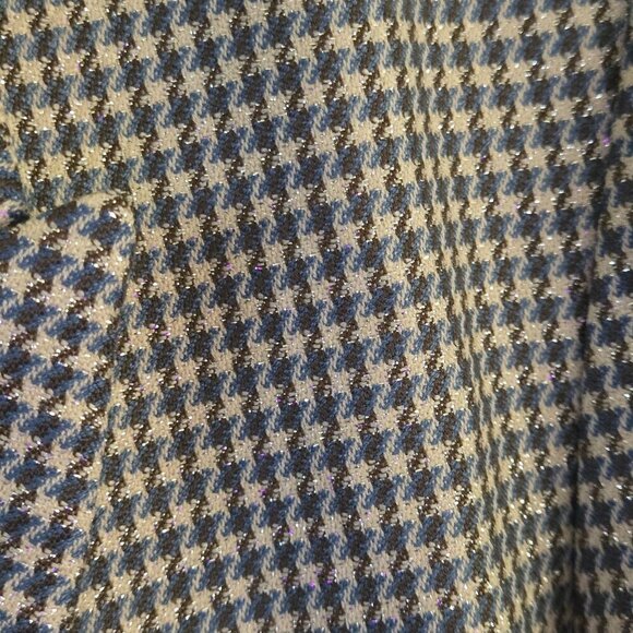 TRNY Oversized Relaxed Fit Mini Multi Colored Houndstooth Blazer Size M - Picture 9 of 13